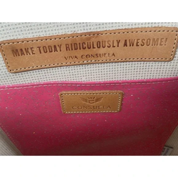 Consuela La Reina Classic Tote with Floral Embroidery and Multicolor Straps - Picture 7 of 16